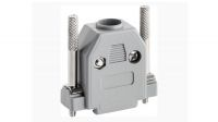 Carcasa D-SUB 15P tornillos grandes gris