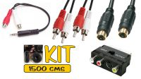 Kit DVD de audio e video 15m