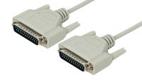 Cable de conexión DB25 M/M inyectado.