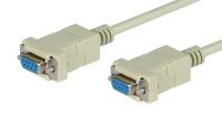 Cable Null Modem Crossover 09P H/H 2m