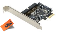 Placas PCI Express a SATA/E-SATA/IDE