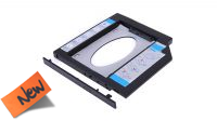 Adaptador Caddy HDD Tray 12.7mm preto