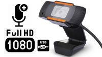 Webcam USB 2.0  Full HD 1080P CMOS 1920x1080 con micro