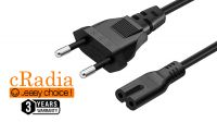 Cable de alimentación cRadia Notebook (2 pin IEC 320-C7) 2/3/5m