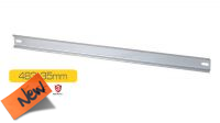 Calha metálica DIN 35mm zincada 483x35x7.5mm 19"