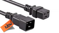 Cabo extensão alimentação externo IEC 320 C19/C20 1.5m