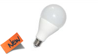 Lámpara Led E27 cerámica A65 15W 6400K 230V