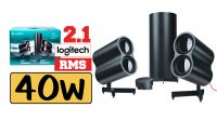 Colunas 2.1 Logitech Z553 40W RMS