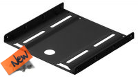 Adaptador assemblagem HDD/SSD 2.5/3.5" preto