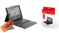 Capa e teclado p/ iPad Bluetooth 3.0 preta