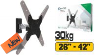 Suporte de parede articulado para TV 26-42" 30Kg