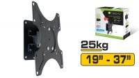 Soporte de pared fijo LCD 19/37" negro