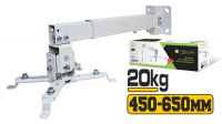 Soporte de proyector universal pared/techo 430-650mm gris