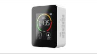 Medidor de temperatura, humedad y calidad del aire CO2 especial Interiores  LCD 2.8"