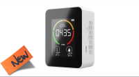Medidor de temperatura, humedad y calidad del aire CO2 especial Interiores  LCD 2.8"