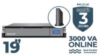 SAI PHASAK 1000 VA Online Rack LCD 1000 On-Line