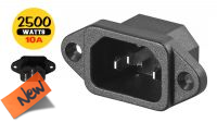 Conector alimentación panel/soldar SFO 230V Macho IEC C14