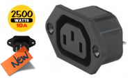 Conector de alimentación panel/soldar SFO 230V Hembra IEC C13