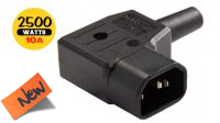 Conector SFO 220V M acodado derecha