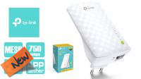 Repetidor Wireless TP-Link RE200 433/300 Mbps 1x RJ-45