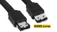 Cable blindado e-SATA/e-SATA 3Gbps 07p/07p