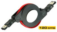 Cable SATA/SATA retráctil 1.20 m