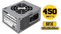 Fuente de alimentación SFX 450W ventilador Silent 80mm