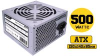 Fuente de alimentación 500W ventilador Silent 120mm