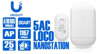 NanoStation 5Ghz (NS-5ACL) 450Mbps dual polarización 13dBi
