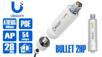 Punto de Acceso exterior Bullet 5 GHz 170 mW con conector N Plug