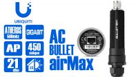 Ubiquiti Bullet AC IP67 Dual Band 300+ Mbps 21dBm negro