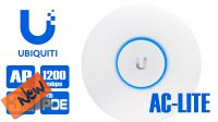 Punto de accesso Unifi UAP AC lite 2.4Ghz 300Mbps/5GHz 867Mbps 802.11ac MIMO