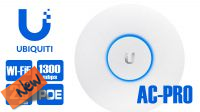 Punto de acesso Unifi UAP AC PRO 2.4Ghz 450Mbps/5Ghz 1300Mbps 802.11ac MIMO