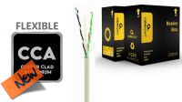 Bobina de cable UTP Cat. 6 flexíble CCA 305m