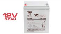 Batería Yuasa NPH5-12 plomo-ácido 12V 5Ah