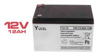 Batería Yucel Y12-12S plomo ácido 12V 12A