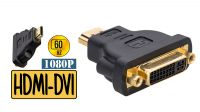 Adaptador HDMI/DVI-D Negro