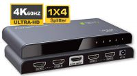 Multiplicador HDMI 4 portas 4Kx2K