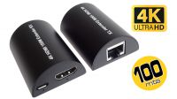 Kit extensão HDMI UTP Cat. 5E/6 4K,HDMI 1.4,  100 m.