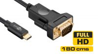 Conversor USB-C a VGA 1.8m