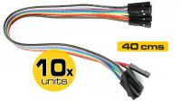 Cabo interno para jumper Fêmea-Fêmea 40cm (10)