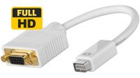 Cabo adaptador mini-DVI para VGA fêmea 20cm