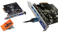 Placa PCIe USB 3.2 A x 3port, C x 2port , 1XSATA interna