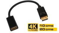 Cable adaptador Displayport a HDMI M/H