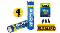 Pilha Super Alcalina AAA/LR03 1.5V blister (4)