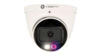 Câmara IP Dome CMOS 1/2.8" 4MPx 2.8mm H.265 MicroSD PoE IP67 IR 40m