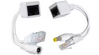 Kit PoE pasivo RJ-45 con conector DC