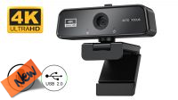 Webcam USB 2.0  4K  CMOS 1/2.3" 12Mp com micro 1.40 m.