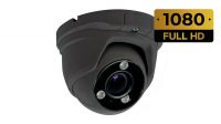 Câmara Dome ext. IP66 CMOS 1/2.7" 2.8~12mm 2MP 1080P IR 30m preto