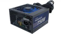 Fuente de alimentación Coolbox 750W PFC 85% EFI ventilador 120mm Negro